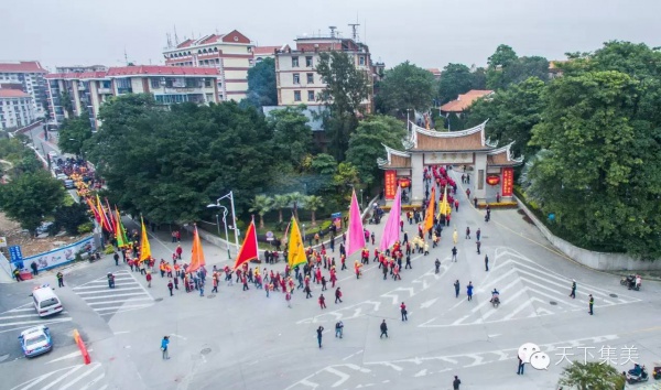 集美大社正月十五元宵節(jié)巡游