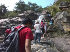 10月16日竹壩峽谷、雪山巖戶外野炊風情一日游