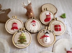 【花工房手作】圣誕系列體驗課~歐式立體刺繡